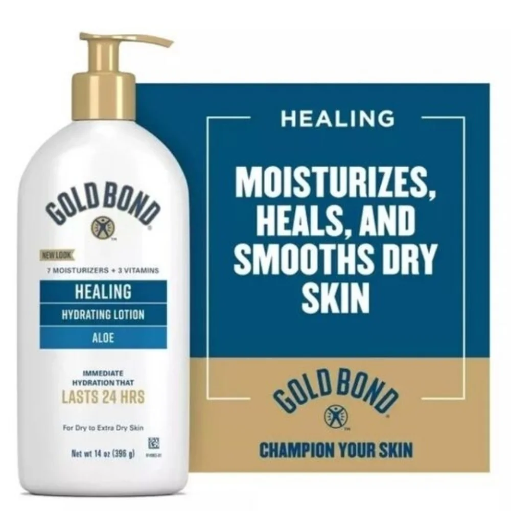 Gold Bond Healing Hydrating Lotion Aloe New 14 Oz